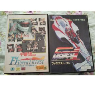 メガドライブ レース2本(家庭用ゲームソフト)