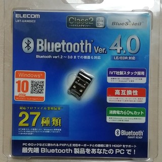 エレコム(ELECOM)の　Bluetooth　USBアダプタ　LBT−UAN05C２(PC周辺機器)
