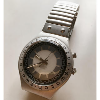 スウォッチ(swatch)のスウォッチ irony 防水腕時計 シルバー(腕時計(デジタル))