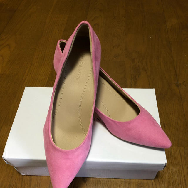 BLISS POINT(ブリスポイント)のBLISS POINT  スエード調パンプス（24.5cm） レディースの靴/シューズ(ハイヒール/パンプス)の商品写真