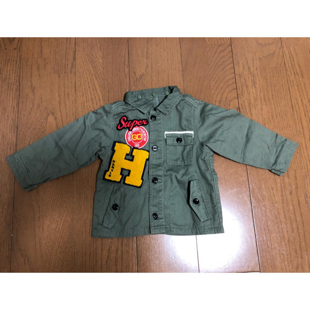 BREEZE(ブリーズ)の男の子 ミリタリージャケット 95 キッズ/ベビー/マタニティのキッズ服男の子用(90cm~)(ジャケット/上着)の商品写真