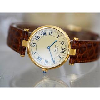 カルティエ(Cartier)の専用 美品 カルティエ マスト ヴァンドーム アイボリー LM Cartier(腕時計(アナログ))