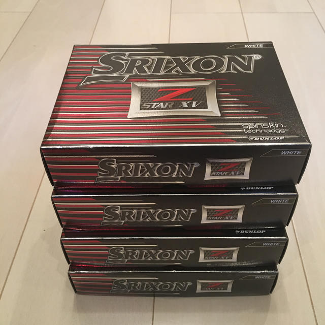 Srixon(スリクソン)の新品スリクソン　Z-starXV 4ダース スポーツ/アウトドアのゴルフ(その他)の商品写真