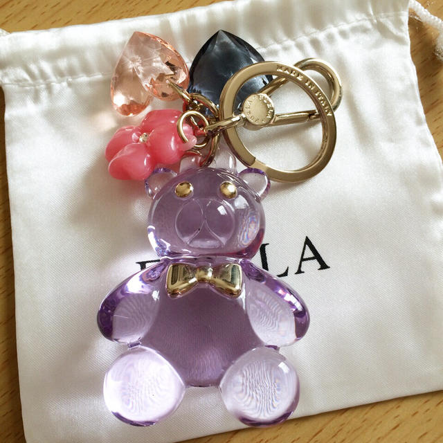 Furla(フルラ)の【新品未使用】フルラ クマ キーホルダー レディースのファッション小物(キーホルダー)の商品写真