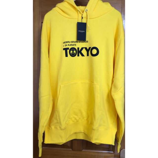 24karats(トゥエンティーフォーカラッツ)の24karats 「HEBRU TOKYO Hoodie 」 XL メンズのトップス(パーカー)の商品写真