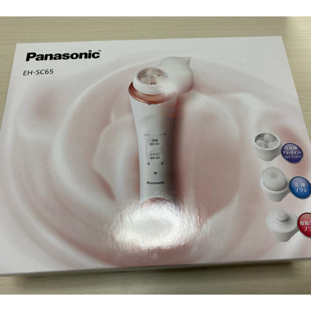 格安販売の Panasonic - EH-SC65-P ピンク調 濃密泡エステ 洗顔美容器 新品、未使用 フェイスケア/美顔器