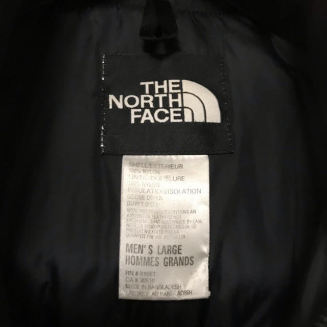 The North Face ヌプシ down jacket black