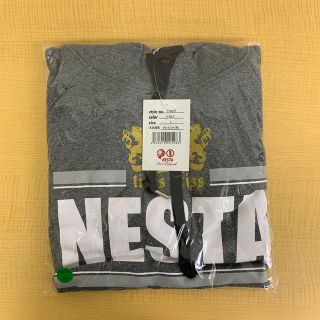 ネスタブランド(NESTA BRAND)の◆新品未使用◆NESTA BRANDパーカー「白NESTA」H.BLK Lサイズ(パーカー)