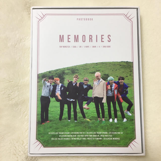 防弾少年団(BTS)(ボウダンショウネンダン)のBTS Memories 2015 エンタメ/ホビーのDVD/ブルーレイ(ミュージック)の商品写真