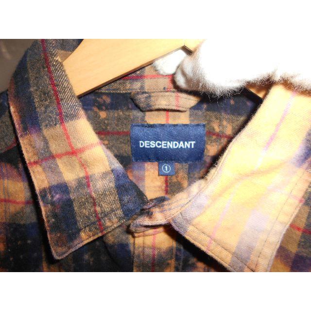 41115● 19AW DESCENDANT MOSS CHECK LS