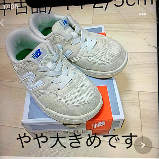 New Balance(ニューバランス)のadidas new ballance 14cm スニーカー 二足纏め 買い得  キッズ/ベビー/マタニティのベビー靴/シューズ(~14cm)(スニーカー)の商品写真