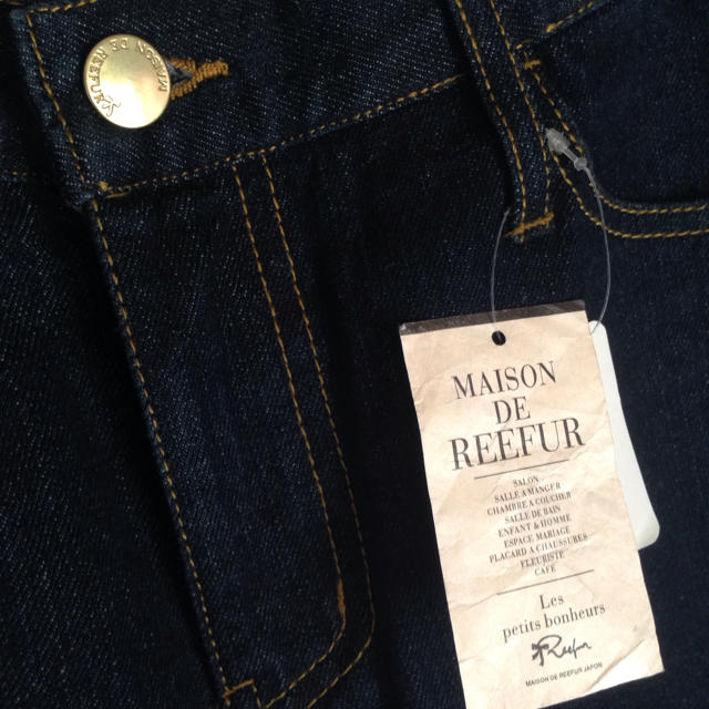 Maison de Reefur(メゾンドリーファー)のリーファー クロップドデニム レディースのパンツ(デニム/ジーンズ)の商品写真