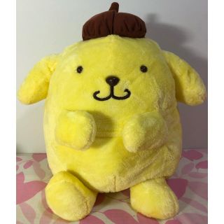 ポムポムプリン(ポムポムプリン)のポムポムプリン　ギガジャンボぬいぐるみ　★タグつき★(ぬいぐるみ)