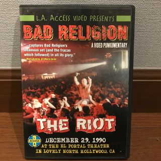 BAD RELIGION / RIOT 輸入盤(ミュージック)