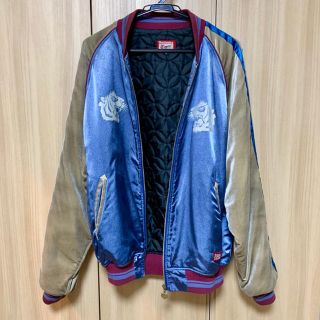 鑑定保証付 【レア】Onitsuka Tiger オニツカタイガー スカジャン