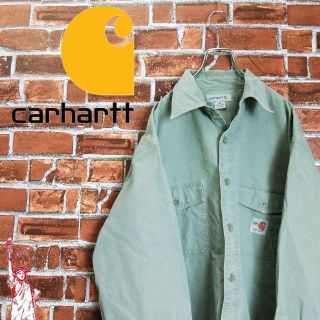 カーハート(carhartt)の【ビッグサイズ】【アースカラー】カーハート☆ロゴタグ シャツ(シャツ)