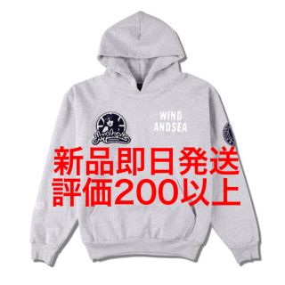 ヒステリックグラマー(HYSTERIC GLAMOUR)の新品即日発送　ヒステリックグラマー　ウィンダンシー  パーカー　グレー　M(パーカー)