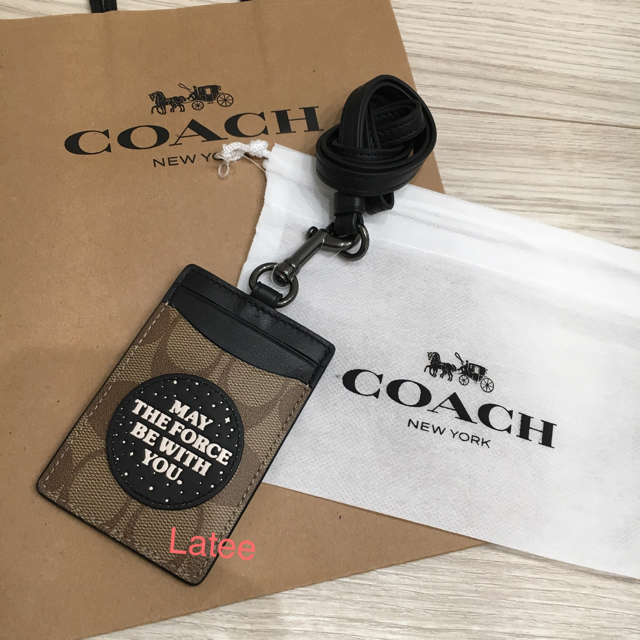 COACH(コーチ)のコーチ スターウォーズ パスケース IDホルダー メンズのファッション小物(名刺入れ/定期入れ)の商品写真