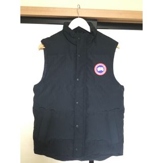 カナダグース(CANADA GOOSE)のカナダグース　GARSON VEST ブラック S(ダウンジャケット)