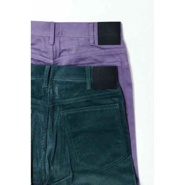 JOHN LAWRENCE SULLIVAN(ジョンローレンスサリバン)のlittlebig purple flare denim pants メンズのパンツ(デニム/ジーンズ)の商品写真