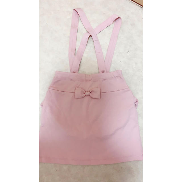 RONI(ロニィ)のRONI☆サスペンダー付きスカート☆135 キッズ/ベビー/マタニティのキッズ服女の子用(90cm~)(スカート)の商品写真