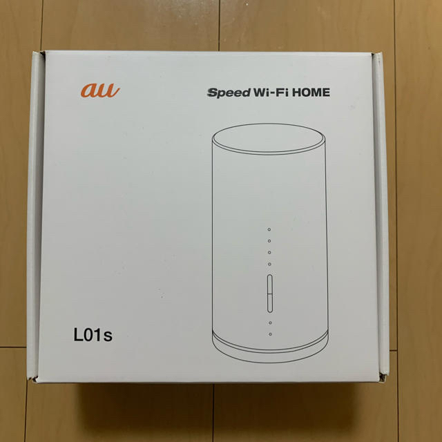 au(エーユー)のWi-Fiルーター　au Speed Wi-Fi HOME L01s スマホ/家電/カメラの生活家電(その他)の商品写真