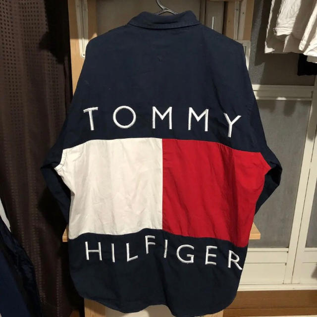 TOMMY HILFIGER(トミーヒルフィガー)のTOMMY HILFIGER 90s vintage トリコロール シャツ メンズのトップス(シャツ)の商品写真