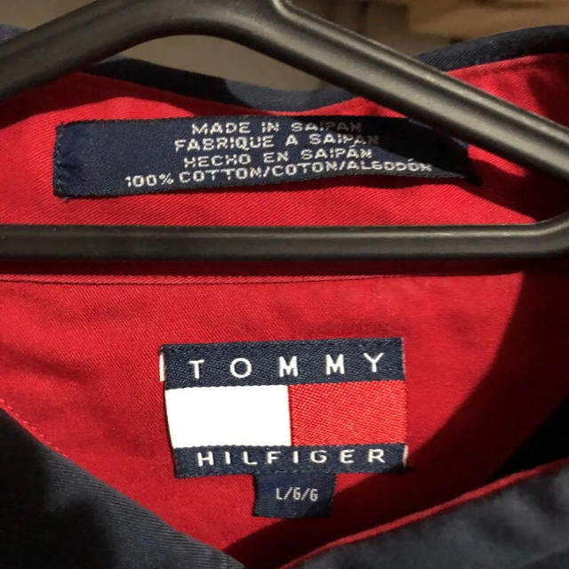 TOMMY HILFIGER(トミーヒルフィガー)のTOMMY HILFIGER 90s vintage トリコロール シャツ メンズのトップス(シャツ)の商品写真