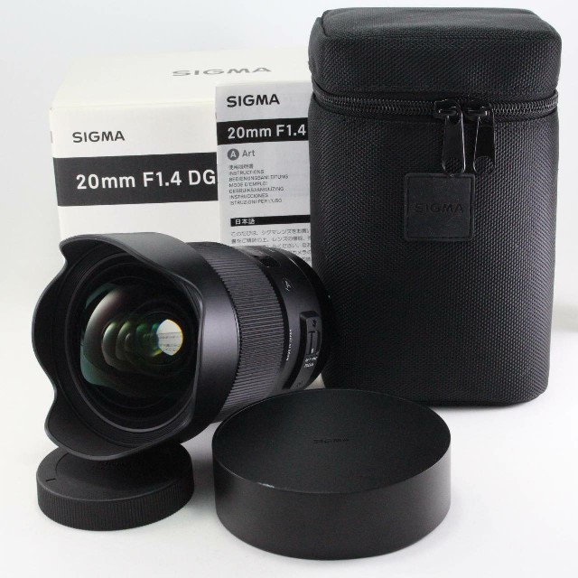SIGMA 単焦点レンズ Art 20mm F1.4 DG HSMキヤノン用