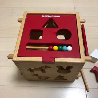 ミキハウス(mikihouse)のミキハウスの木製パズル(積み木/ブロック)