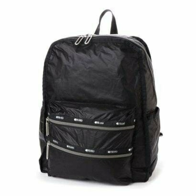 LeSportsac(レスポートサック)の《新品・タグ付》超軽量／レスポートサック／ファンクショナル  バックパック（黒） レディースのバッグ(リュック/バックパック)の商品写真