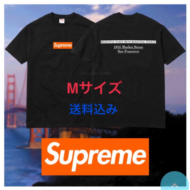 トップスSupreme San Francisco Box Logo Tee