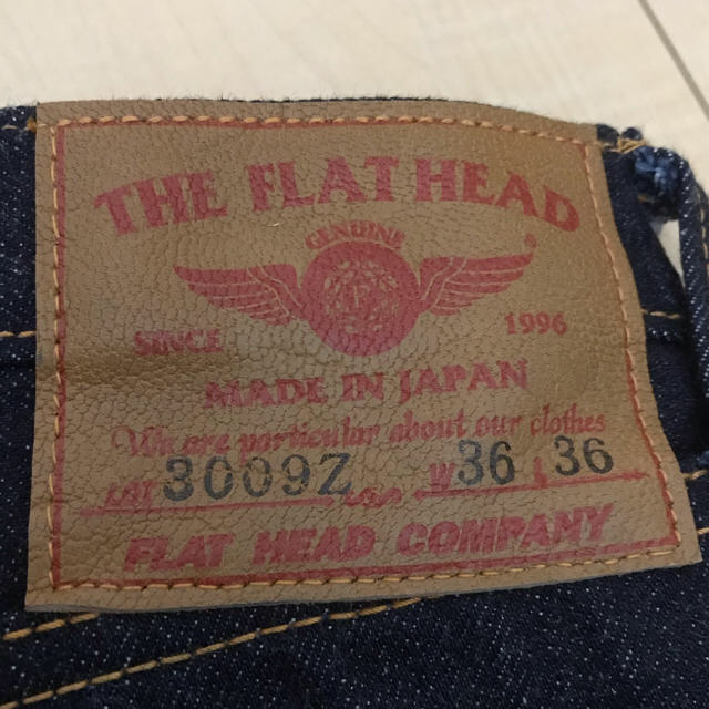 THE FLAT HEAD(フラットヘッド)のフラットヘッド　W36 L36 3009Z メンズのパンツ(デニム/ジーンズ)の商品写真