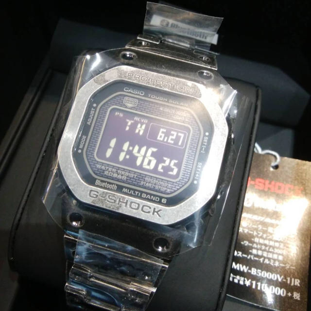 G-SHOCK(ジーショック)のGMW-B5000V-1JR  激レア！生産終了モデル！ メンズの時計(腕時計(デジタル))の商品写真