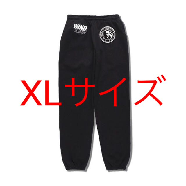 ヒステリックグラマー wind and sea スウェットパンツ 黒 XLサイズ ... WIND AND SEA ウィンダンシー スウェットパンツ XL 黒