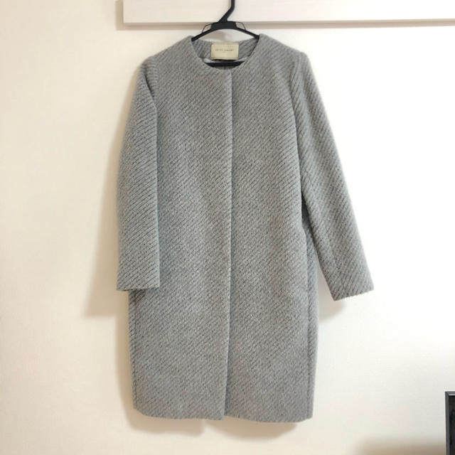 ユナイテッドアローズ ノーカラーコート - ロングコート