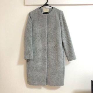 ユナイテッドアローズ(UNITED ARROWS)のユナイテッドアローズ　ノーカラーコート(ロングコート)