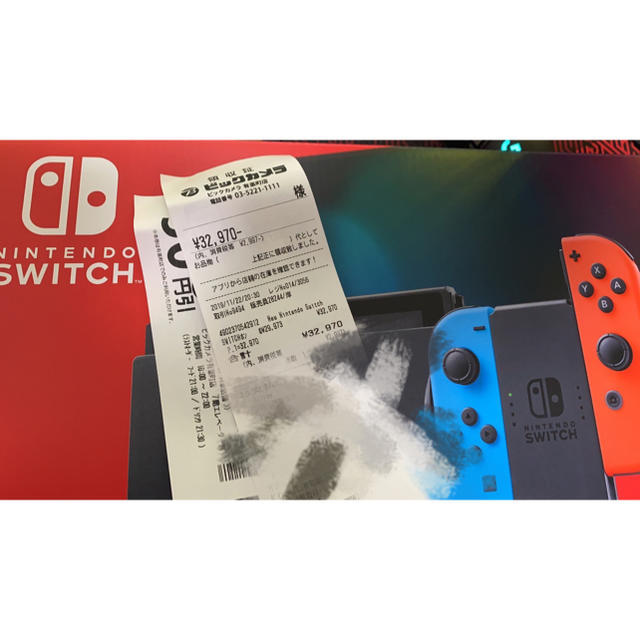 Nintendo Switch JOY-CON(L) ネオンブルー/(R) ネオ