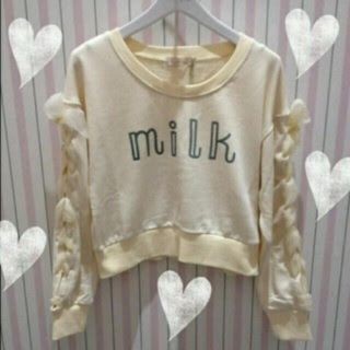 リトニー(Littny)のmilkスウェット💕最終値下げ(トレーナー/スウェット)