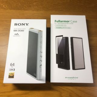 ソニー(SONY)のSONY ウォークマン　nw-zx300 シルバー 2017年モデル(ポータブルプレーヤー)