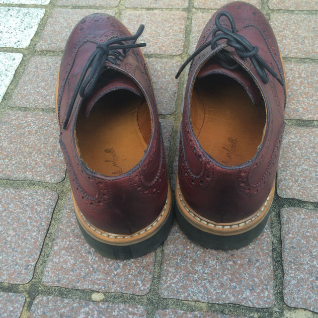 ジャンカルロモレリ  ウィングチップブーツ メンズの靴/シューズ(ブーツ)の商品写真