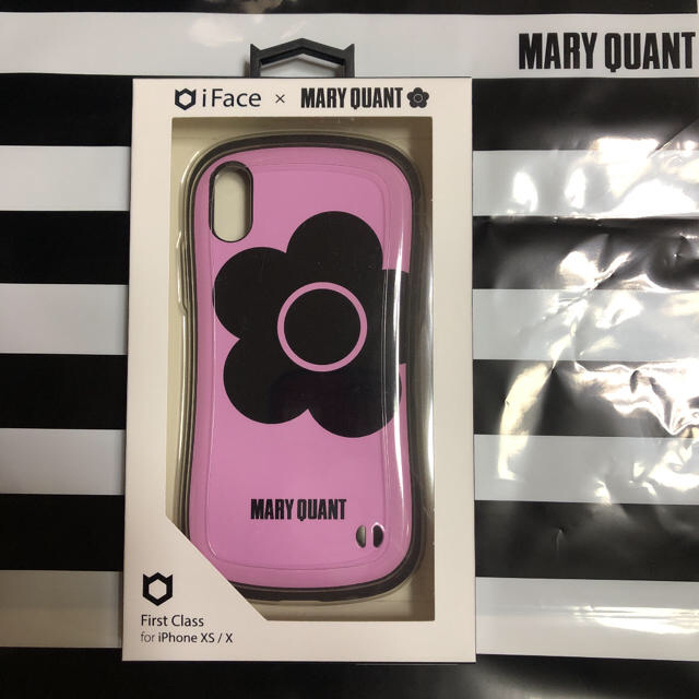 MARY QUANT(マリークワント)のマリークワント ✖️iface iPhone XS/X スマホ/家電/カメラのスマホアクセサリー(iPhoneケース)の商品写真