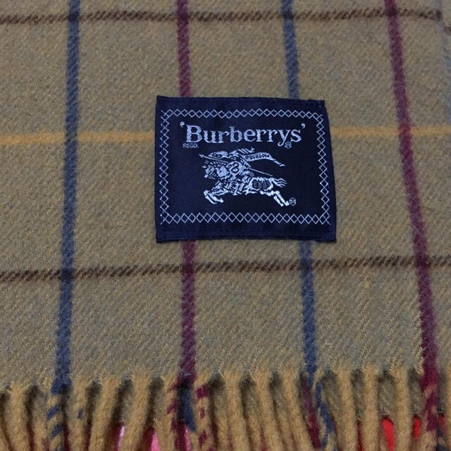 BURBERRY(バーバリー)のバーバリー ブランケット ストール ヴィンテージ Burberry 90s  レディースのファッション小物(マフラー/ショール)の商品写真