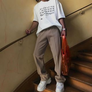 マルタンマルジェラ(Maison Martin Margiela)の【Maison Margiela】ポリエステル ブレンド トラック パンツ(その他)