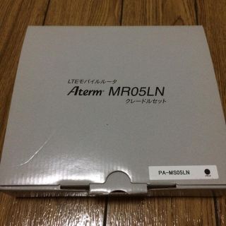 エヌイーシー(NEC)のクレードルセット Aterm MR05LN(PC周辺機器)