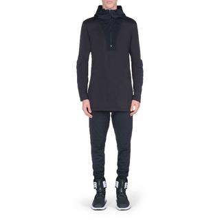 ワイスリー(Y-3)の新品Y-3 3D HOODIE立体加工切替変形ストレッチジャージーＳ(パーカー)