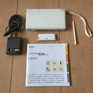 ニンテンドーDS(ニンテンドーDS)のニンテンドー DSライト ホワイト(携帯用ゲーム機本体)