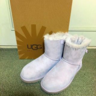 アグ(UGG)のUGG バックリボンムートンブーツ(ブーツ)