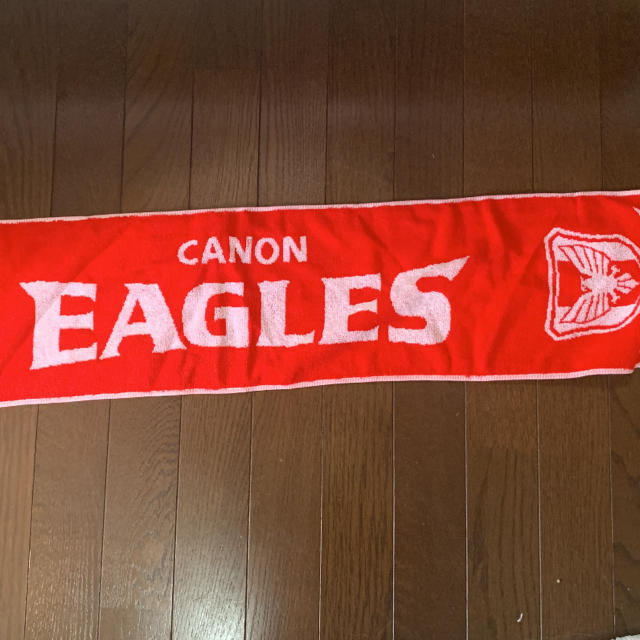 Canon(キヤノン)のキヤノンイーグルス 応援マフラータオル スポーツ/アウトドアのスポーツ/アウトドア その他(ラグビー)の商品写真