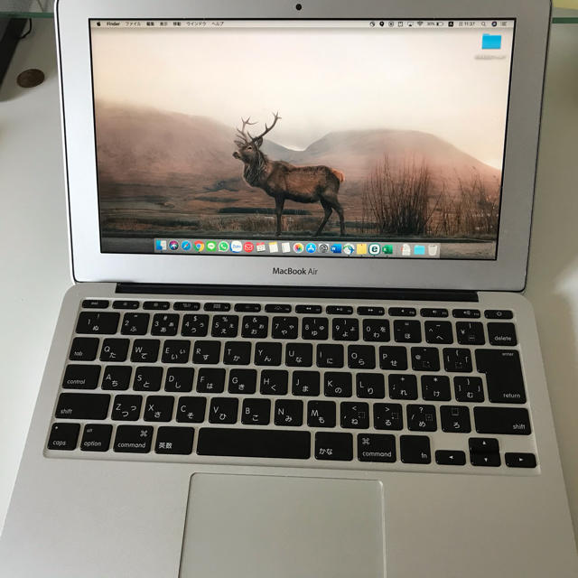 Mac (Apple)(マック)のMacbook air 11inch Corei5 スマホ/家電/カメラのPC/タブレット(ノートPC)の商品写真